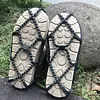 Outdoor Cross-Country Running Snow and ice Anti-Skid Shoe Covers are Non-Slip, Durable, Lightweight and Wear-Resistant for Hiking, ice and Snow Fishing, Rock Climbing