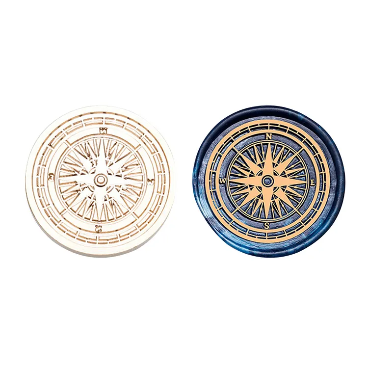 Diy Fire Lacquer Round Sealing Wax Stamp Head gbfke