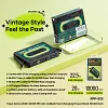 REMAX Retro Tape 10000 mAh Polymer Mobile Power Bank Mobile Phone Charger Dual USB 2.1A/22.5W Fast Charging Treasure 18W PD Two-way Flash Charging Digital Display