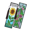 2pcs Creative DIY Diamond Painting Bookmark Special Leather Tassel Kits