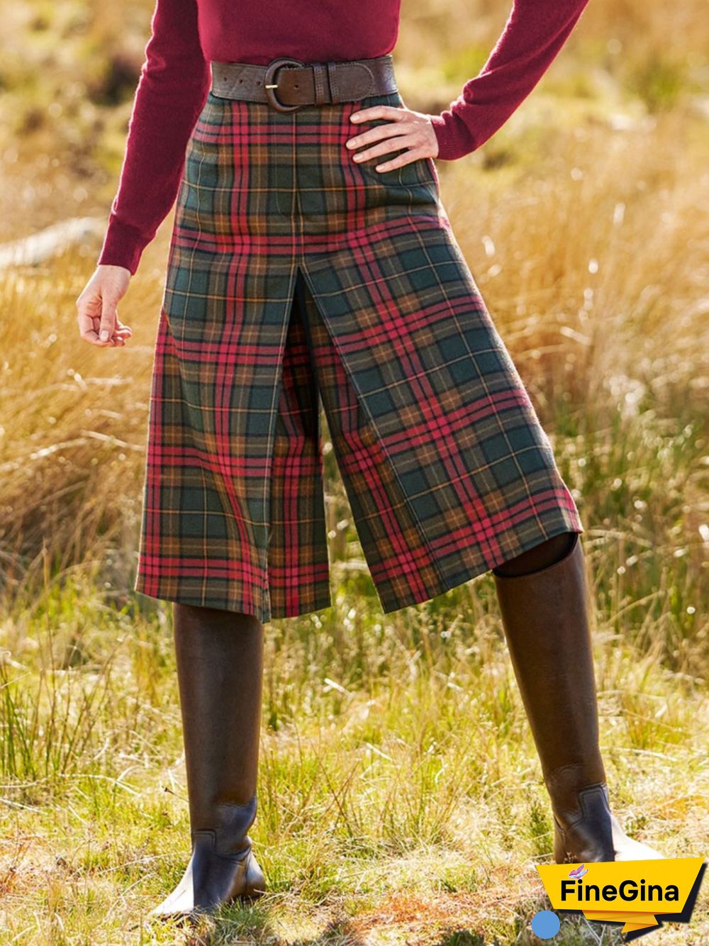 Casual Plus Size Cropped Pants