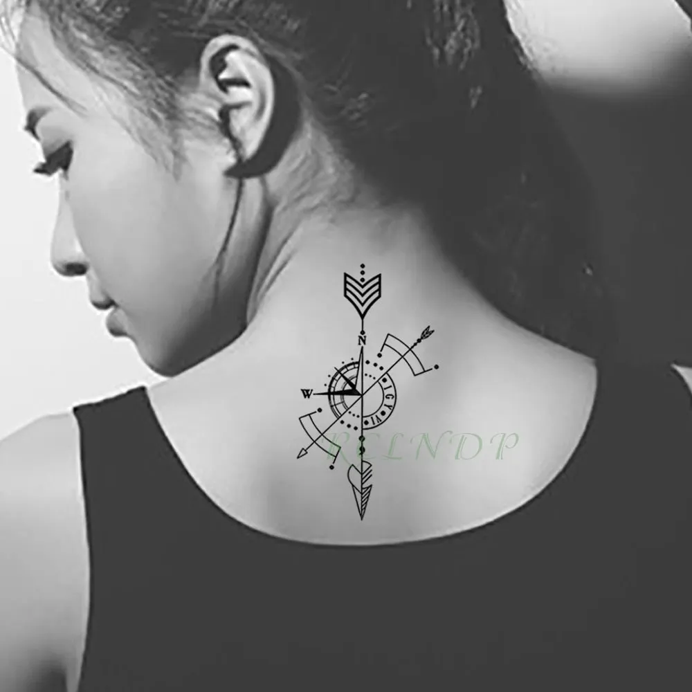 Waterproof Temporary Tattoo sticker movie School badge fake tatto flash tatoo for men women