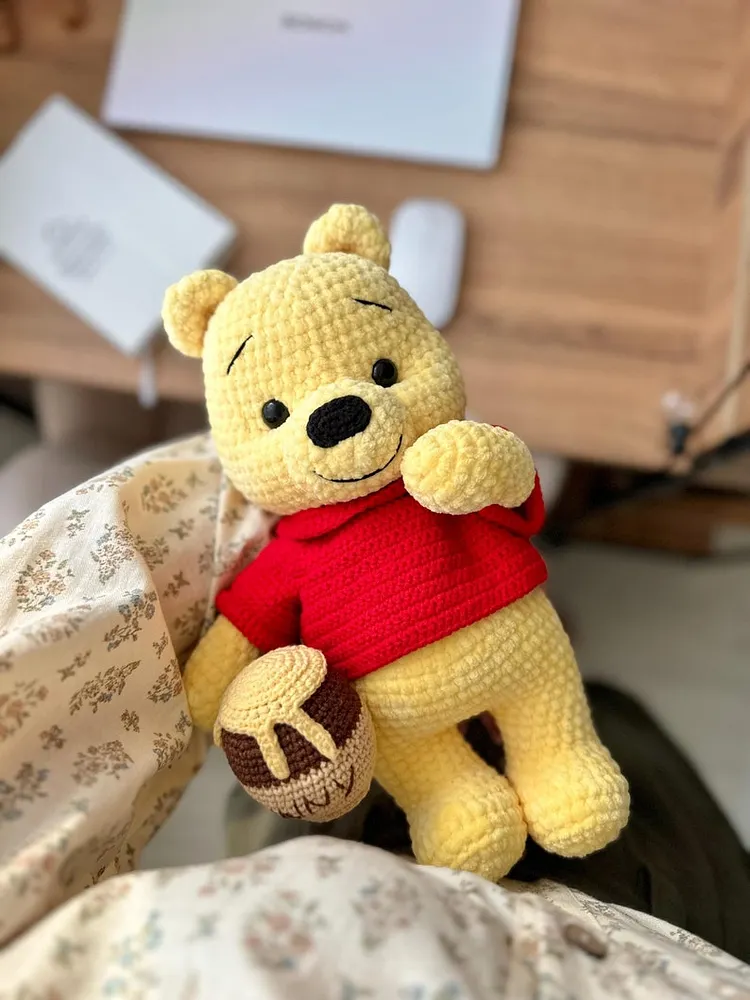 Winnie The Pooh Crochet Pattern  &mdash;【Digital Pattern】