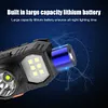 XPE COB LED Headlamp USB Rechargeable Waterproof Outdoor Fishing Headlight