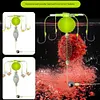 4Pcs 4 Hook Group Feeder Sinker Float Anti Winding Adjustable for Fishing Lovers