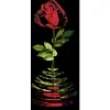 【Limited Stock Sale】Rose-9CT Stamped Cross Stitch Bead Embroidery 31*77cm