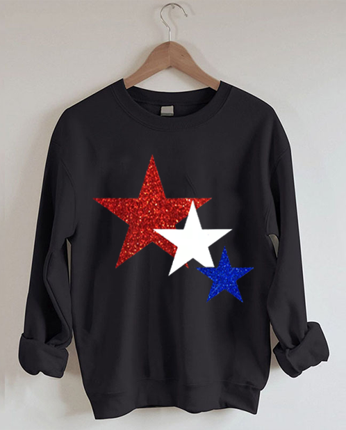 Glitter 4th of July Sweatshirt