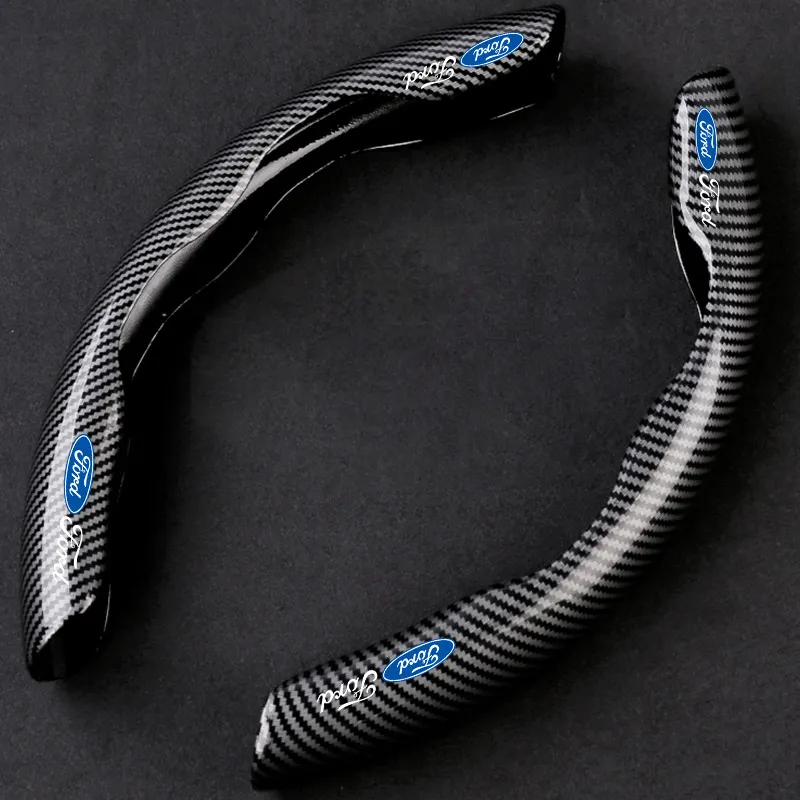 🔥HOT SALE🔥Car Carbon Fiber Steering Wheel Cover（2PCS）