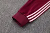 Joyfball 2025/2026 Bayern Munich Long Zipped Jacket Maroon Retro version Football Jersey 1:1 Thai Quality 