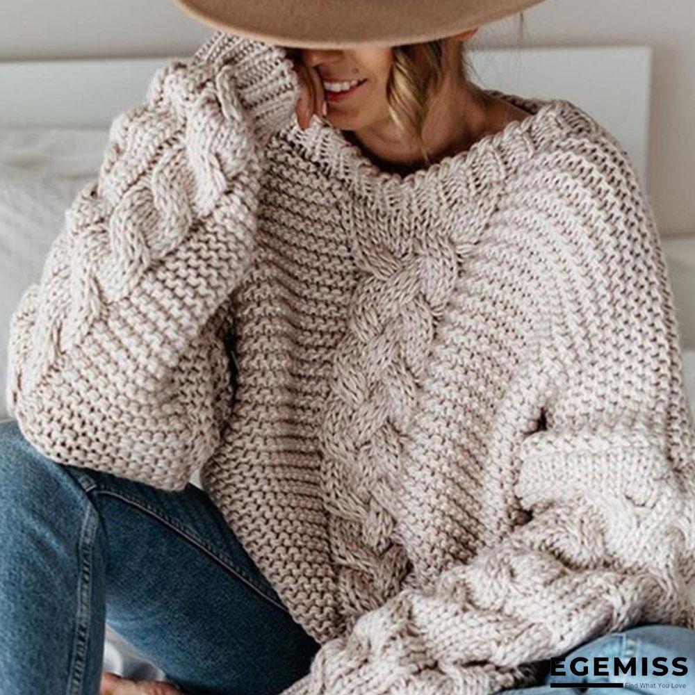 Europe and America Knitted Coat Knitted Sweater In Autumn and Winter | EGEMISS