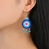 12 Pairs Diamond Painting Earrings DIY Diamond Art Earrings for Adults (B)