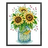 Sunflower -14CT Counted Cross Stitch Kit(19*26cm)
