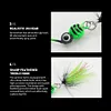 5Pcs Metal Spoon Lure Spinner Fishing Lure Artificial Hard Baits for Bass Trout