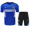 2025/2026 Inter Milan Pre-Match Training Blue Shirt+Shorts 1:1 Thai Quality