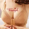 Triumph - 【M-7XL】Triumph -Nowy seksowny biustonosz damski 2024 bezszwowa wygodna bawełniana bielizna bez stali