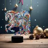 Gorgeous Animal Diamond Painting Night Light 5D DIY Diamond Painting Lamp (Horse)
