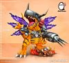 MetalGreymon - Digimon Resin Statue - EGGS Studios