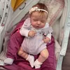 12"&16" Newborn Sleeping Full Solid Platinum Silicone Baby Doll Cherylwith Chubby Cheek & Flexible Limbs That Just Like A Real Baby - RBBI-Myrebornbabydoll&reg; 