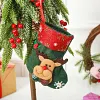 Christmas gift bag candy bag Santa Claus socks decoration Christmas tree pendant