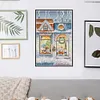 Winter Story -14CT Stamped Cross Stitch Kit(34*50cm)