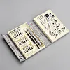  Precision Ratchet Screwdriver Wrench Set Retro China Style Shell Torx Hex Screwdriver Bit Socket Wrench Set Repair Tool