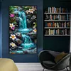 (US Local)Waterfall-11CT Stamped Cross Stitch Kit(40x70cm)