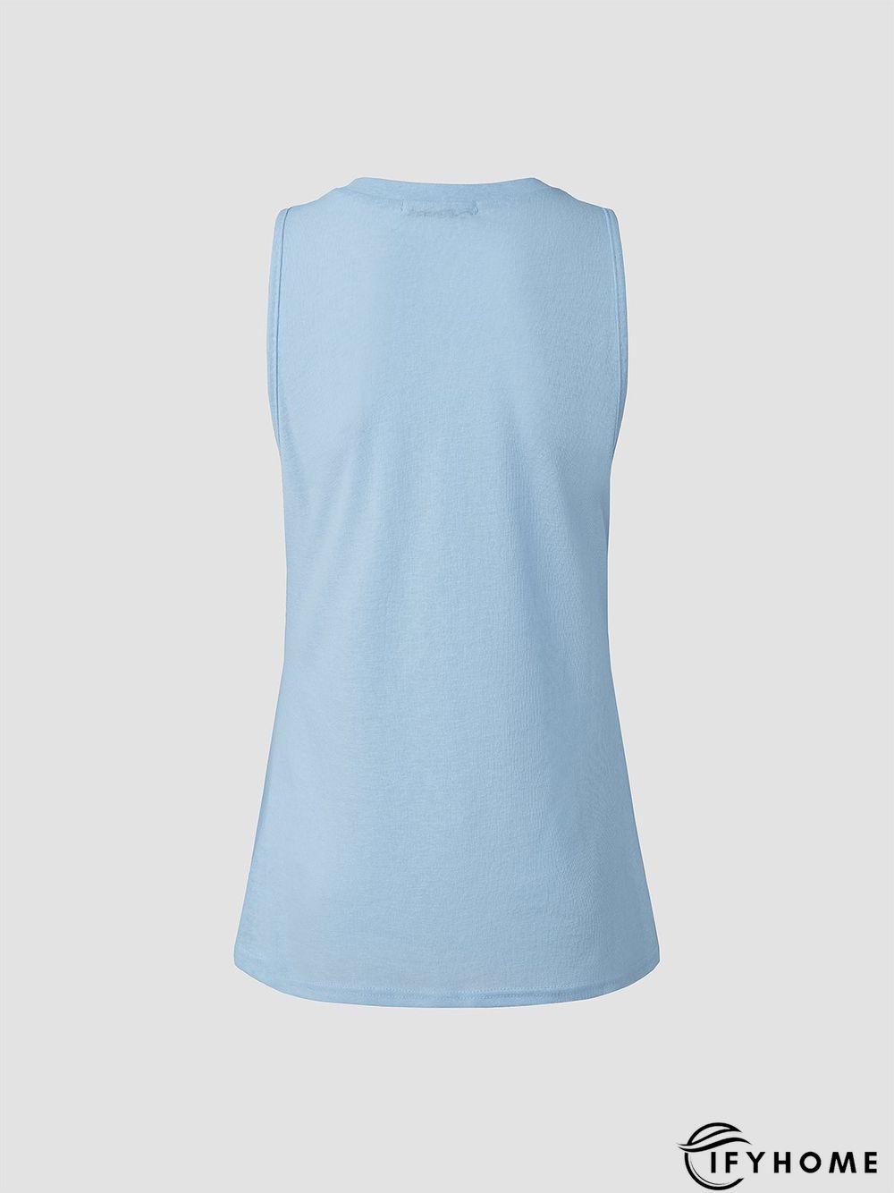 Women Solid Shift Casual Sleeveless shirt & Top | IFYHOME