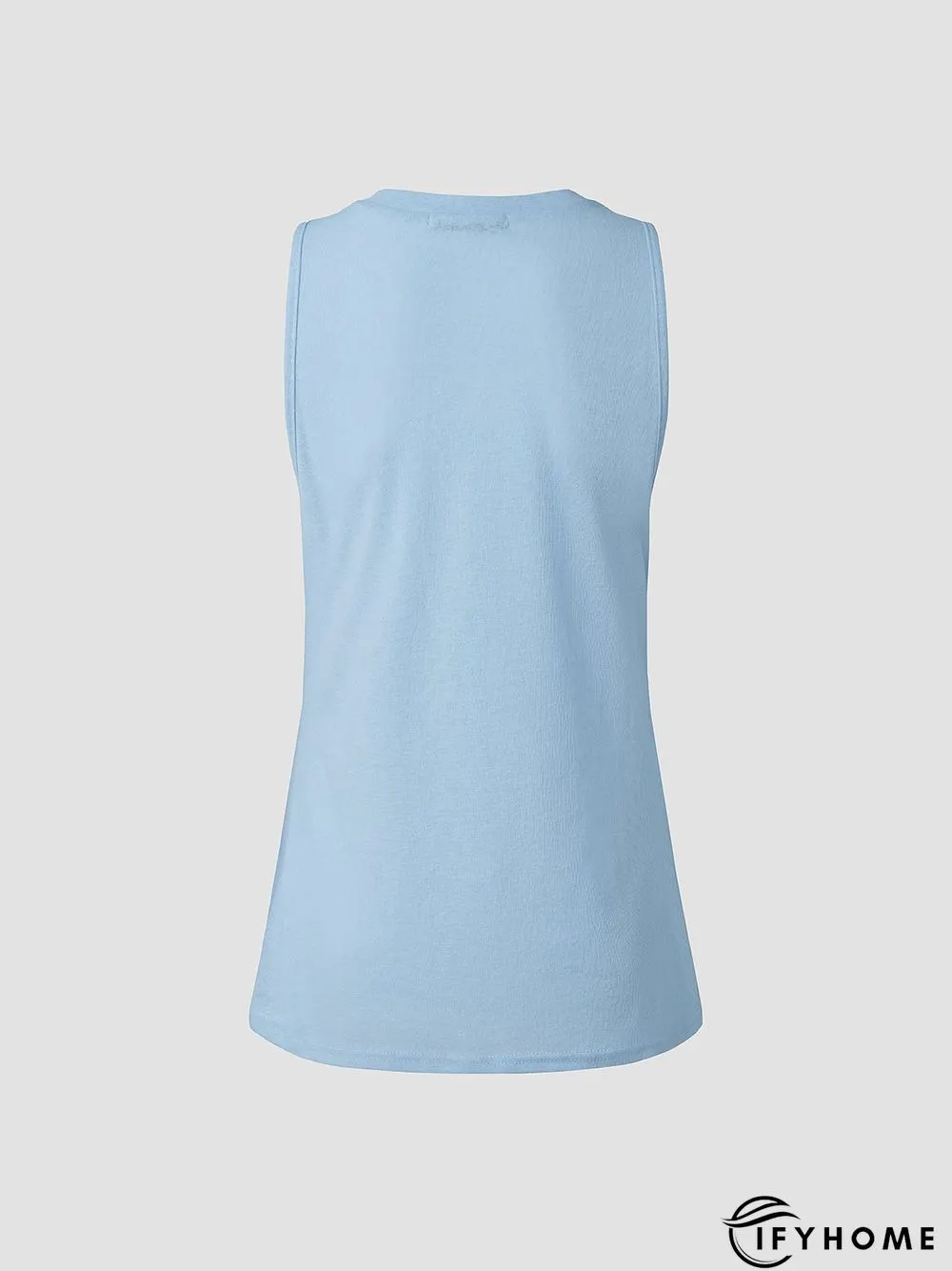 Women Solid Shift Casual Sleeveless shirt & Top | IFYHOME