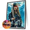 Pirates Caribbean-Full Round Diamond Painting 50*60CM