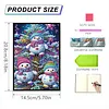 (US Local)50-Page A5 Christmas Snowman Diamond Painting Notebook for Adult Holiday Gift