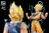 1/7 Scale Dynamic Battle Super Saiyan 2 Son Goku - Dragon Ball Statue - C3 Studios