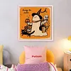 (Multi Style)Snowman With Wool Hat-Full Embroidery 3 strands 11CT Stamped Cross Stitch-40*50CM