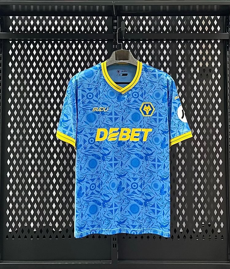 2025-26 Wolves second away kit - fan version