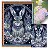 (US Local)Rabbit -11CT Stamped Cross Stitch Kit(40x60cm)