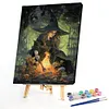 The Witch-Paint by Numbers Acrylic Painting 40*50CM