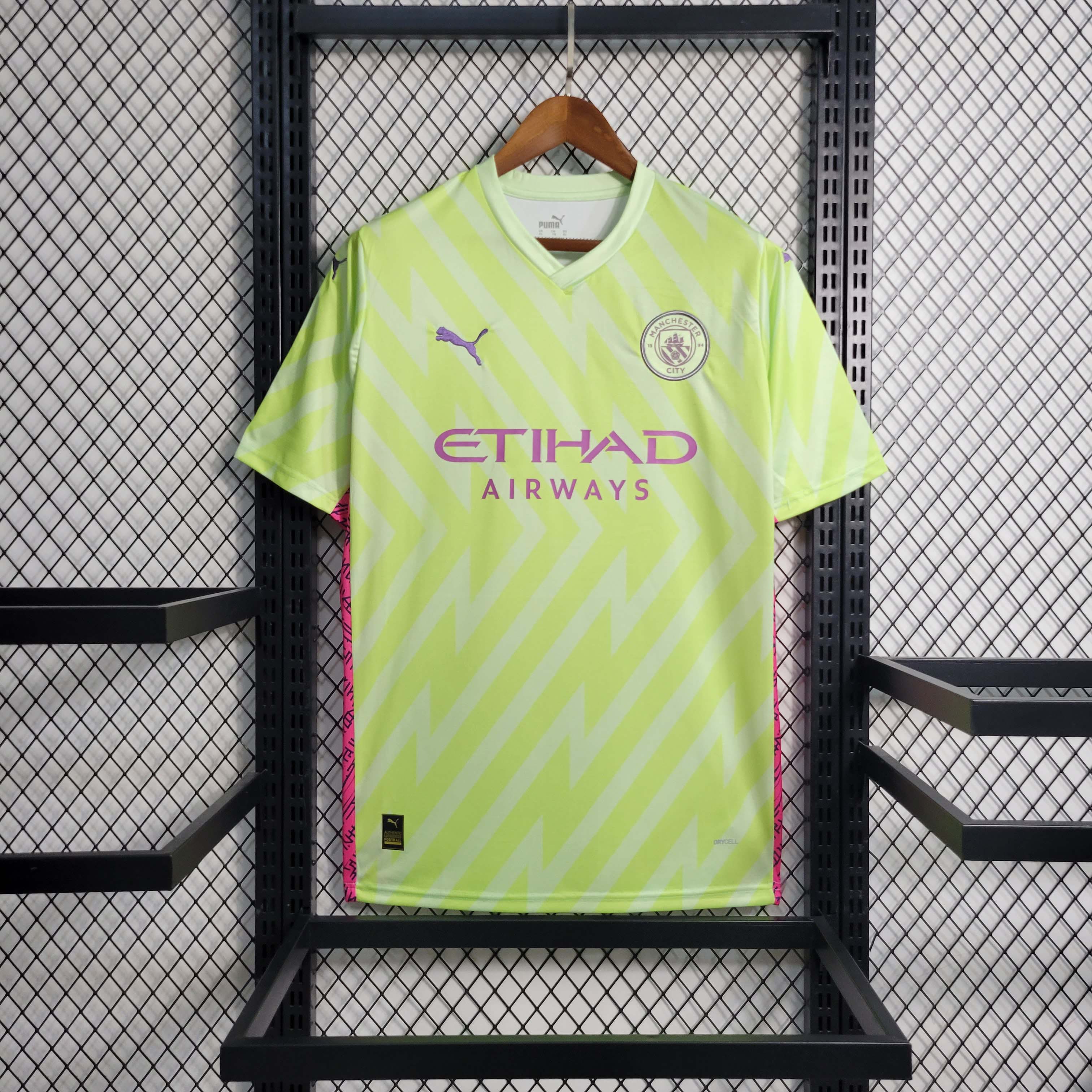 2023-2024 Manchester City goalkeeperFootball Shirt 1:1 Thai Quality