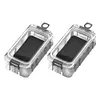 Expandable Fishing Tackle Box Luminous Waterproof Magnetic Tools Storage Box