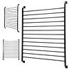 [US Local Warehouse] 13 Rolls Vinyl Roll Holder with Adjustable Hanging Rod for Wallpaper Window Film