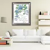 Letter Flower-11CT Counted Cross Stitch Kit(22*28cm)