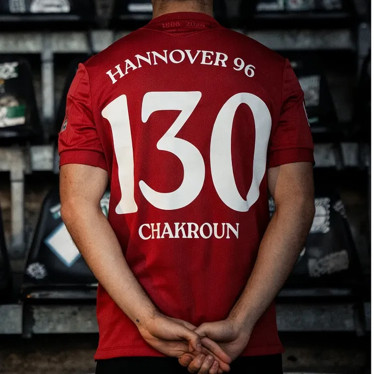 【S~4XL】Hannover 96 130th Anniversary Jersey【Hannover 96 #130】