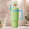 24oz Stainless Steel Whale Fountain Tumbler Perfect for Kids Teens and Adults