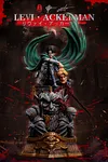 Seriously Injured Squad Captain Levi Ackerman - Attack On Titan Resin Statue - LC-Studios