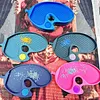 Diamond Painting Tray - Multi-Color Drill Plate with Holder Slot,5D Diamond Art Accessories for DIY Craft 