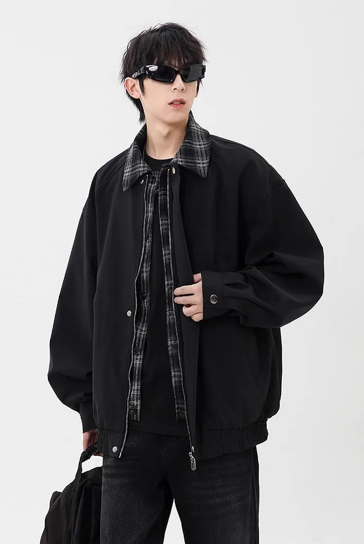 Men's Lightweight Bomber Jacket for Spring and Summer