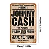 Johnny Cash - Vintage Metal Signs - 20*30cm/30*40cm - Music