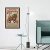 (Counted/Stamped) 11CT Christmas Trailer-Cross Stitch 40*55cm/15.75*21.65in