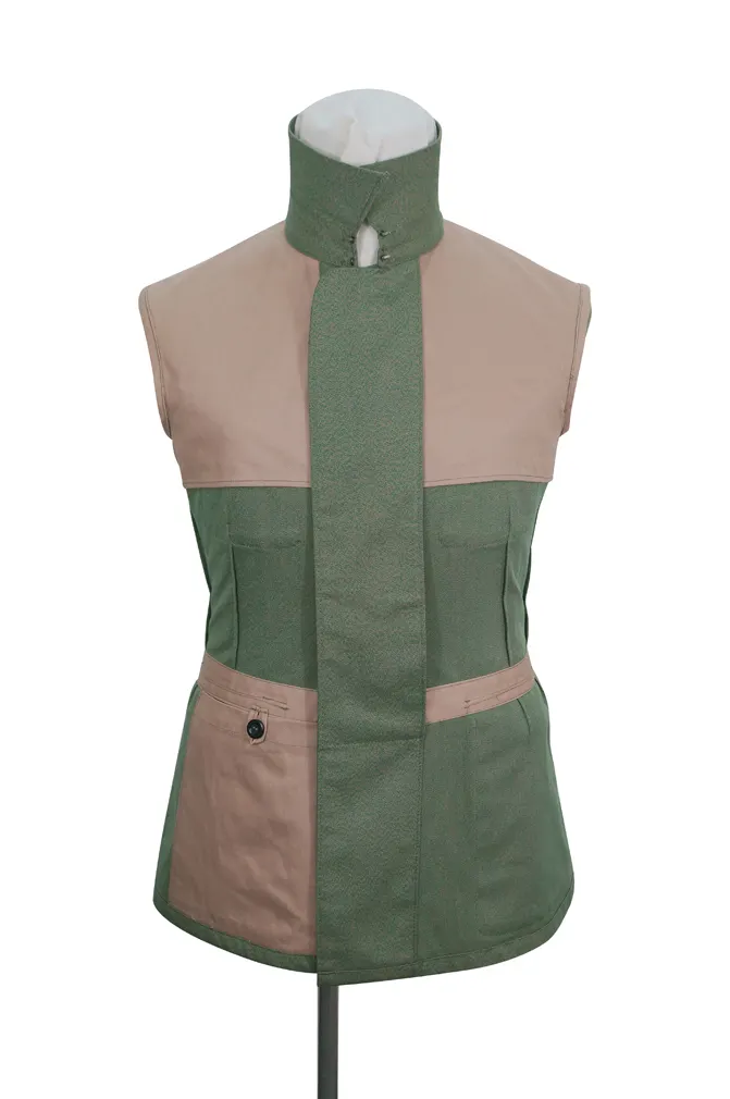   Polizei German General Officer Mottled Green Summer Service Tunic (8 buttons) German-Uniform