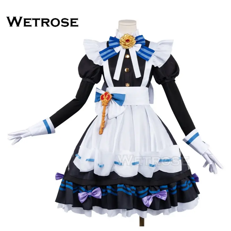 [Wetrose] In Stock Genshin Impact Miliastra Wonderland Noble Grace Maid Outfit Cosplay Costume 