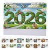 2026 Calendar Diamond Painting Kit DIY Diamond Art Desk Calendar for Home Office