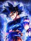Ultra Instinct Son Goku Decorative Painting - Dragon Ball - Xingkong Studio